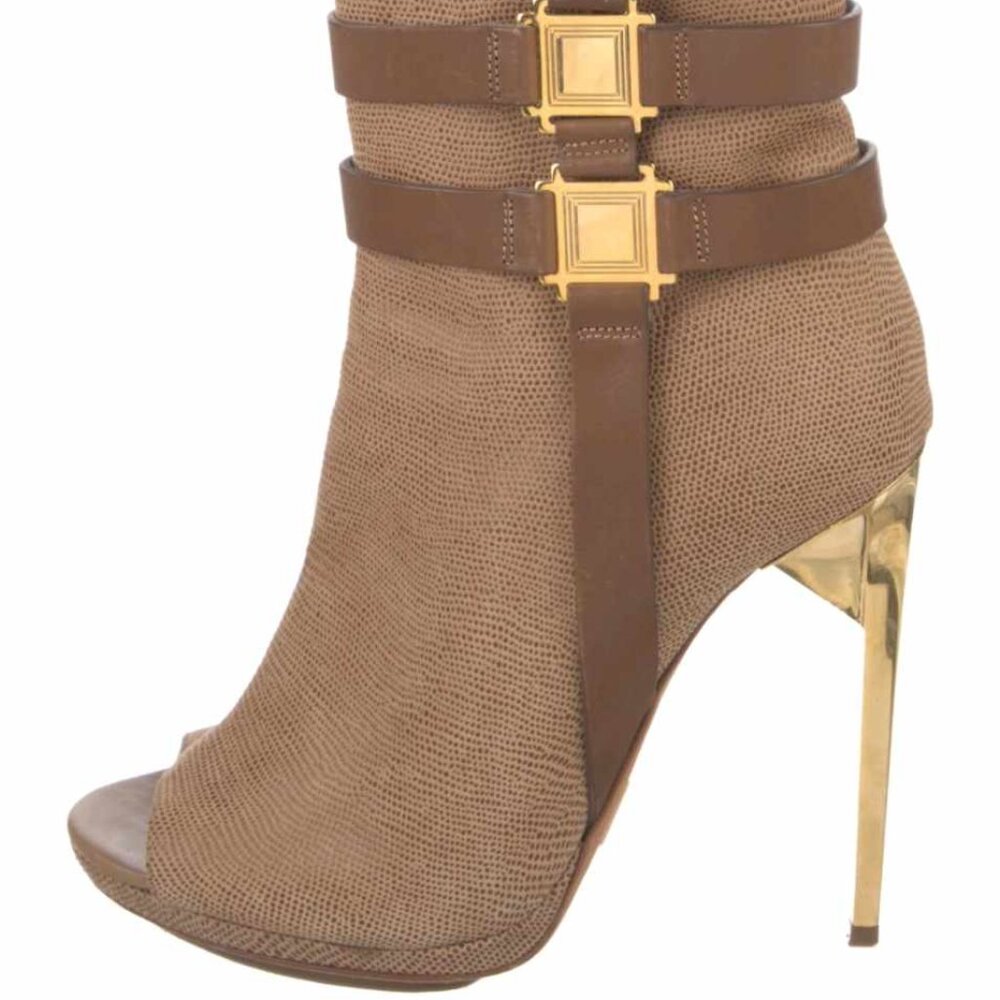 Herve Leger Leather Heels  -Size: 9